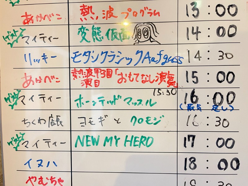 ハリーさんのサウナヘヴン草加のサ活写真