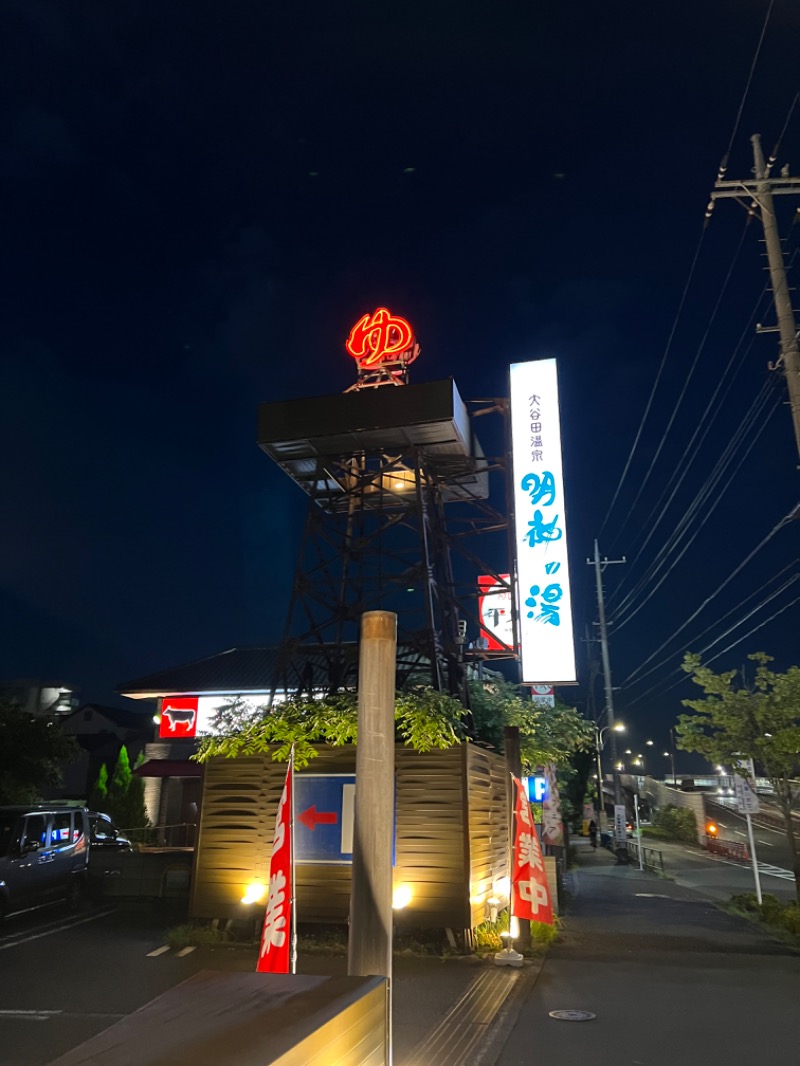 ヨーダさんの大谷田温泉 明神の湯のサ活写真