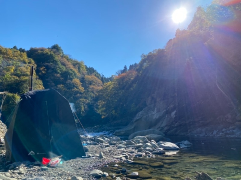 にしがはちさんの青野原野呂ロッジキャンプ場のサ活写真