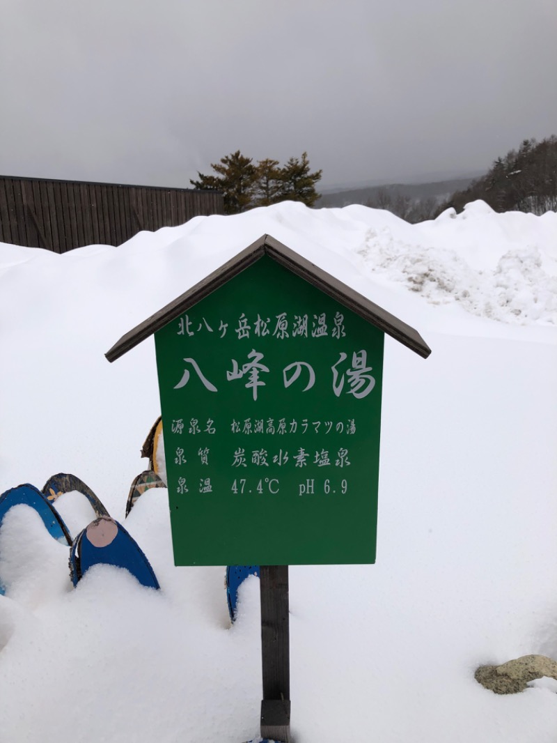 niniさんの八峰の湯(ヤッホーの湯)のサ活写真