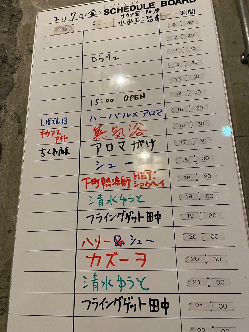さとやんさんのサウナヘヴン草加のサ活写真