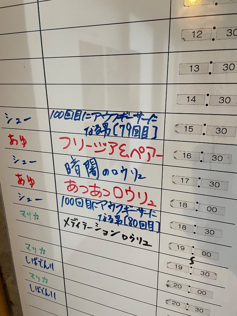 さとやんさんのサウナヘヴン草加のサ活写真
