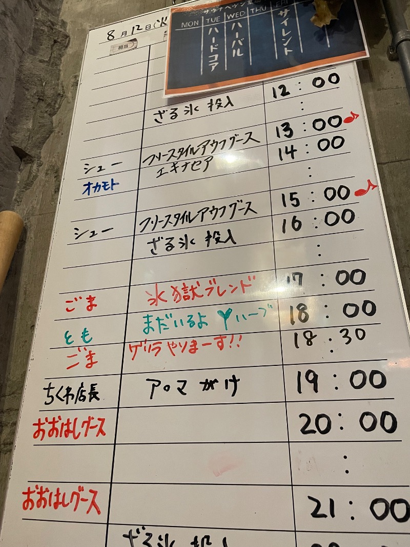 さとやんさんのサウナヘヴン草加のサ活写真