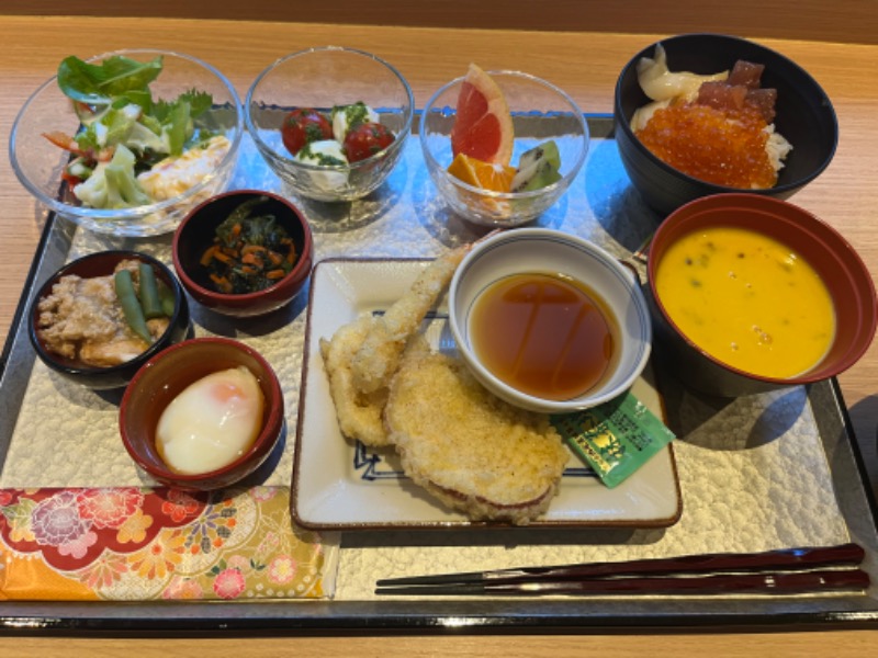 ゆりぺーさんの天然温泉 花波の湯 御宿 野乃 大阪淀屋橋のサ活写真