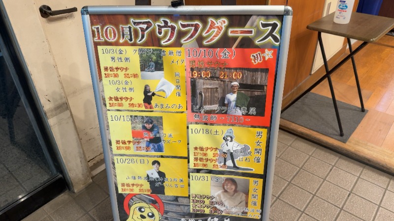 ちょくさんの南増尾 健美の湯のサ活写真