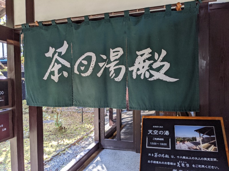 だんなっつるさんの御殿場高原 天然温泉 茶目湯殿のサ活写真