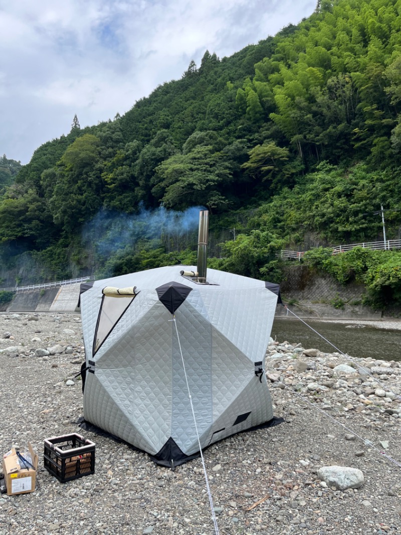 ボスさんの土村キャンプ適地のサ活写真