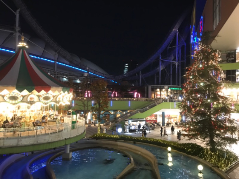 聖やんさんの東京ドーム天然温泉 Spa LaQua(スパ ラクーア)のサ活写真