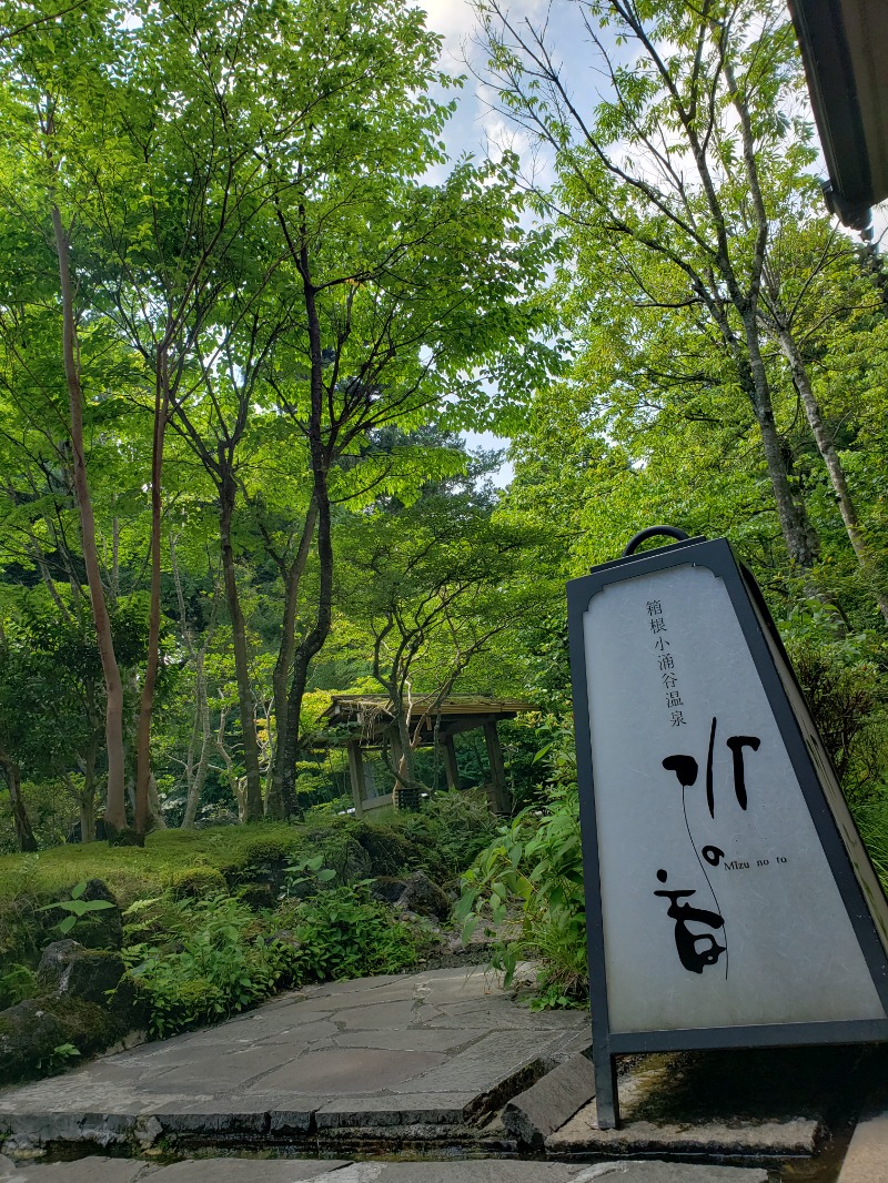 ちょびちょびすけさんの箱根小涌谷温泉 水の音のサ活写真