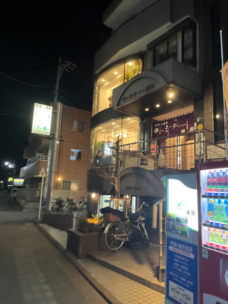 たいせーくんは整いたいさんの黒湯の温泉 ゆ〜シティー蒲田のサ活写真