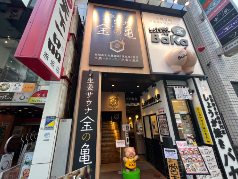 どらさんの生姜サウナ 金の亀のサ活写真