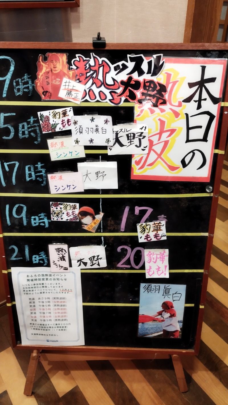 masaruttiさんのファンタジーサウナ&スパおふろの国のサ活写真