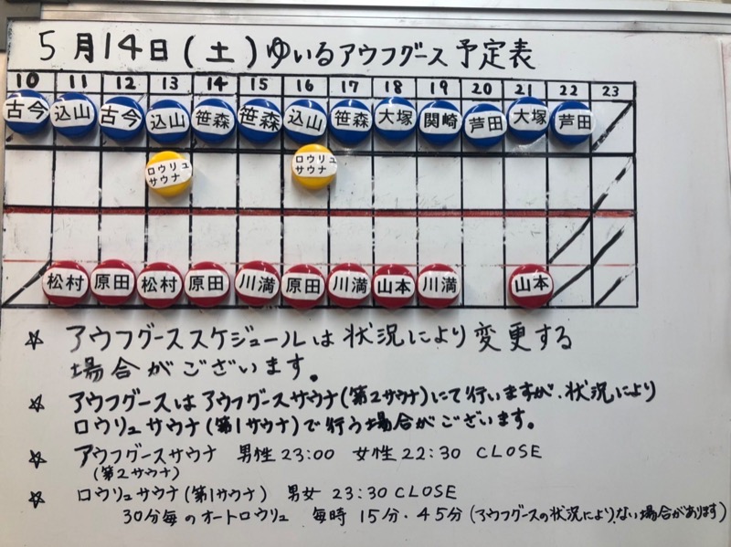 Fumiya.Kさんの朝日湯源泉ゆいるのサ活写真