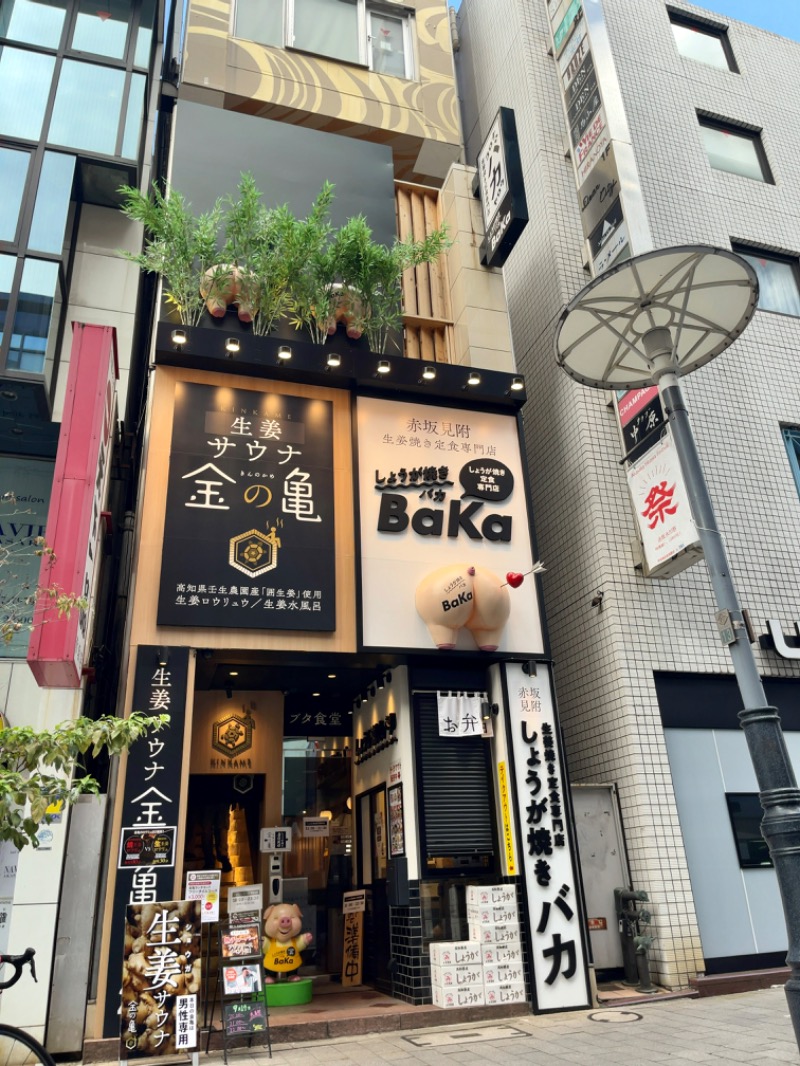 サウニキさんの生姜サウナ 金の亀のサ活写真