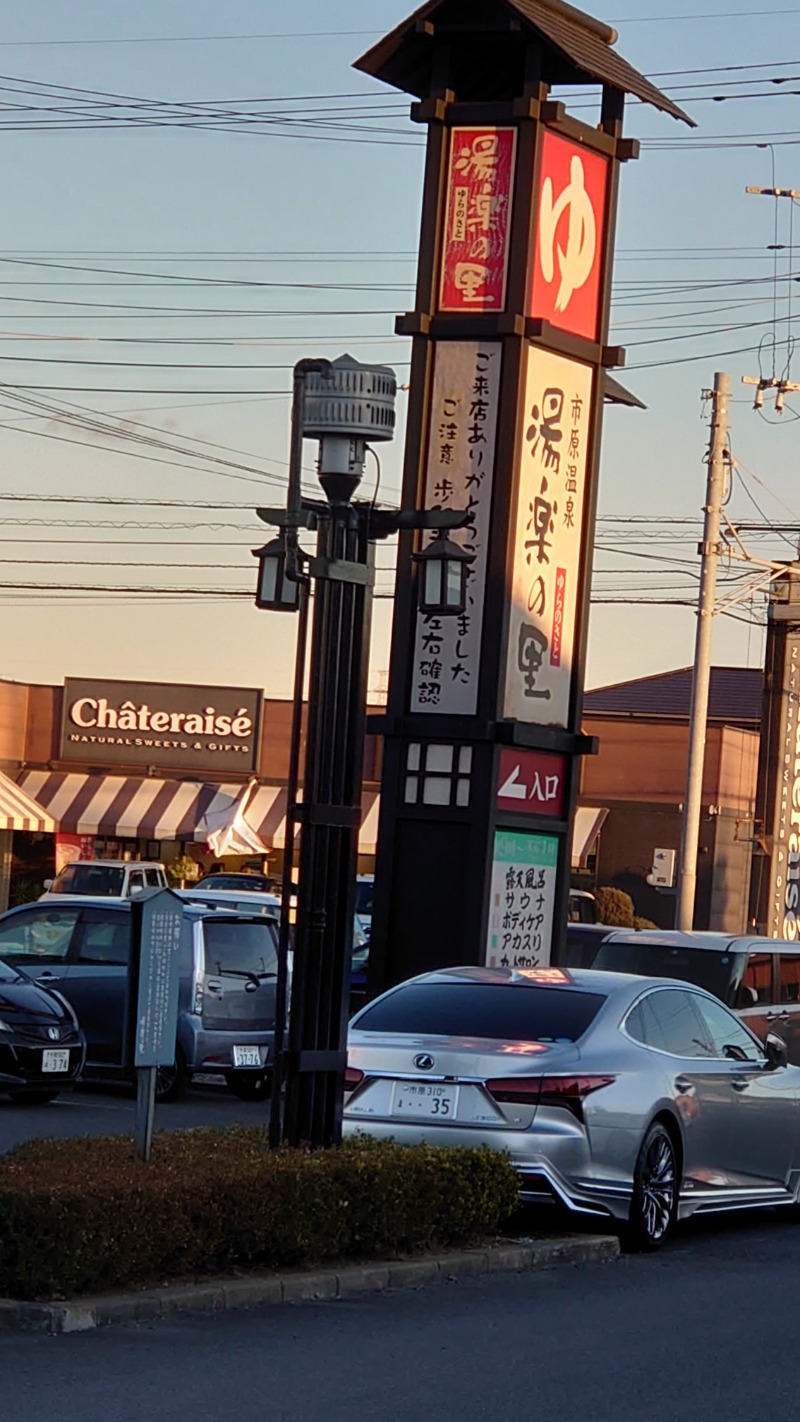 ナカツヨさんの市原温泉 湯楽の里のサ活写真