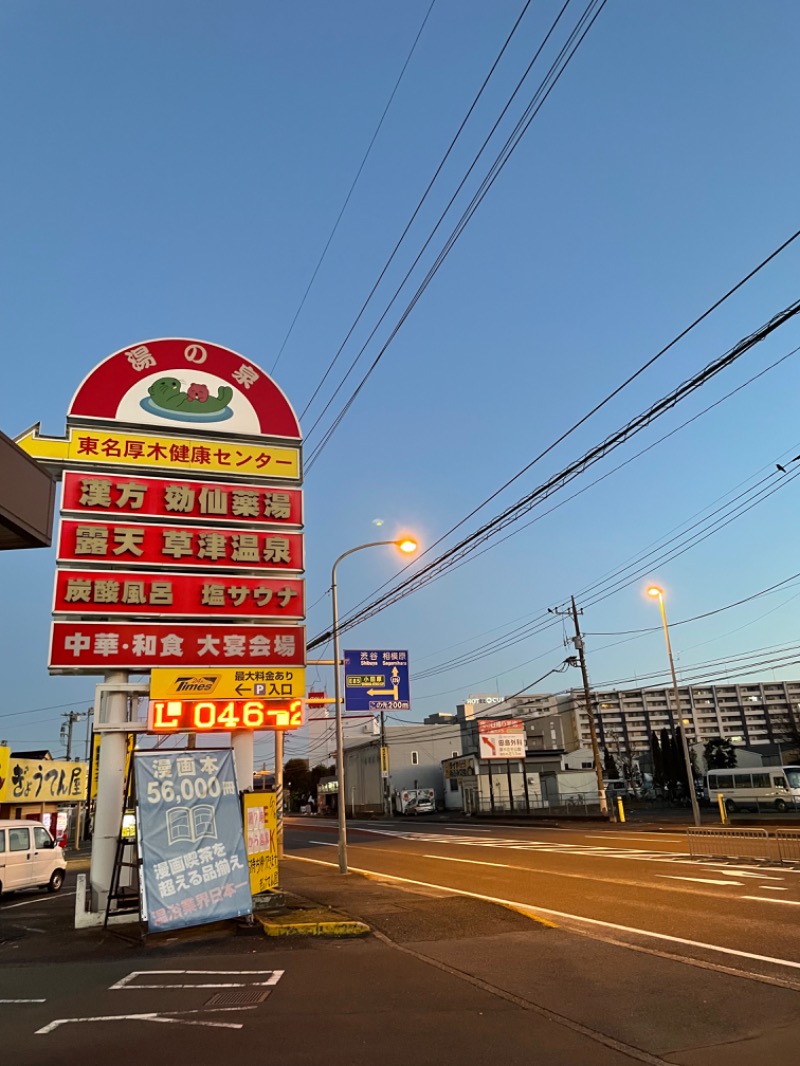 虫親父さんの湯の泉 東名厚木健康センターのサ活写真