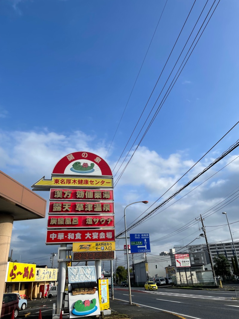 虫親父さんの湯の泉 東名厚木健康センターのサ活写真