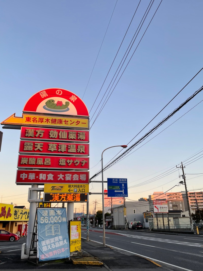 虫親父さんの湯の泉 東名厚木健康センターのサ活写真