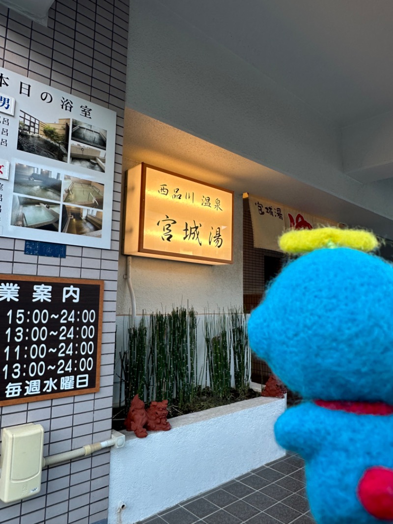 わいるどさんの西品川温泉 宮城湯のサ活写真