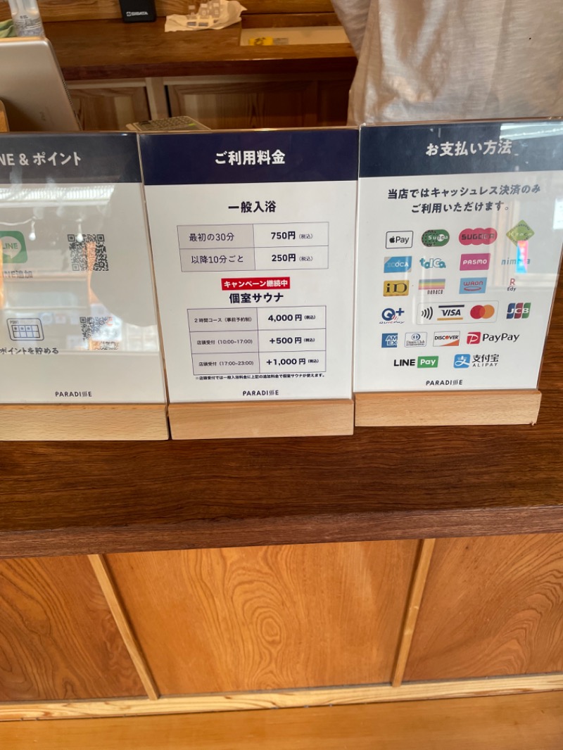 Suke_ZukinさんのPARADISEのサ活写真