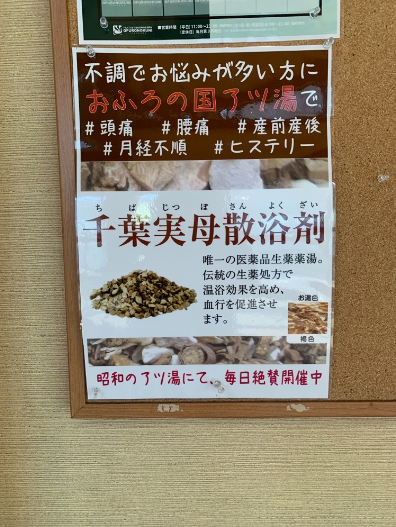 Takさんのファンタジーサウナ&スパおふろの国のサ活写真