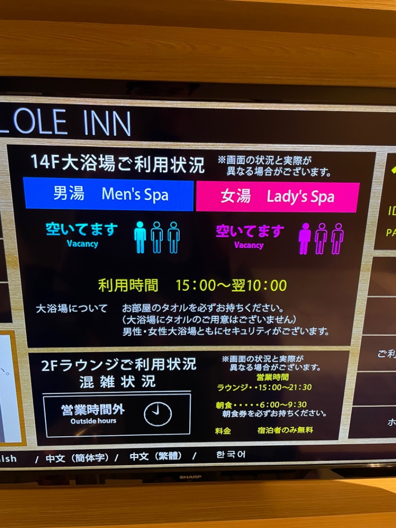 Mitsuさんのホテルオーレインのサ活写真