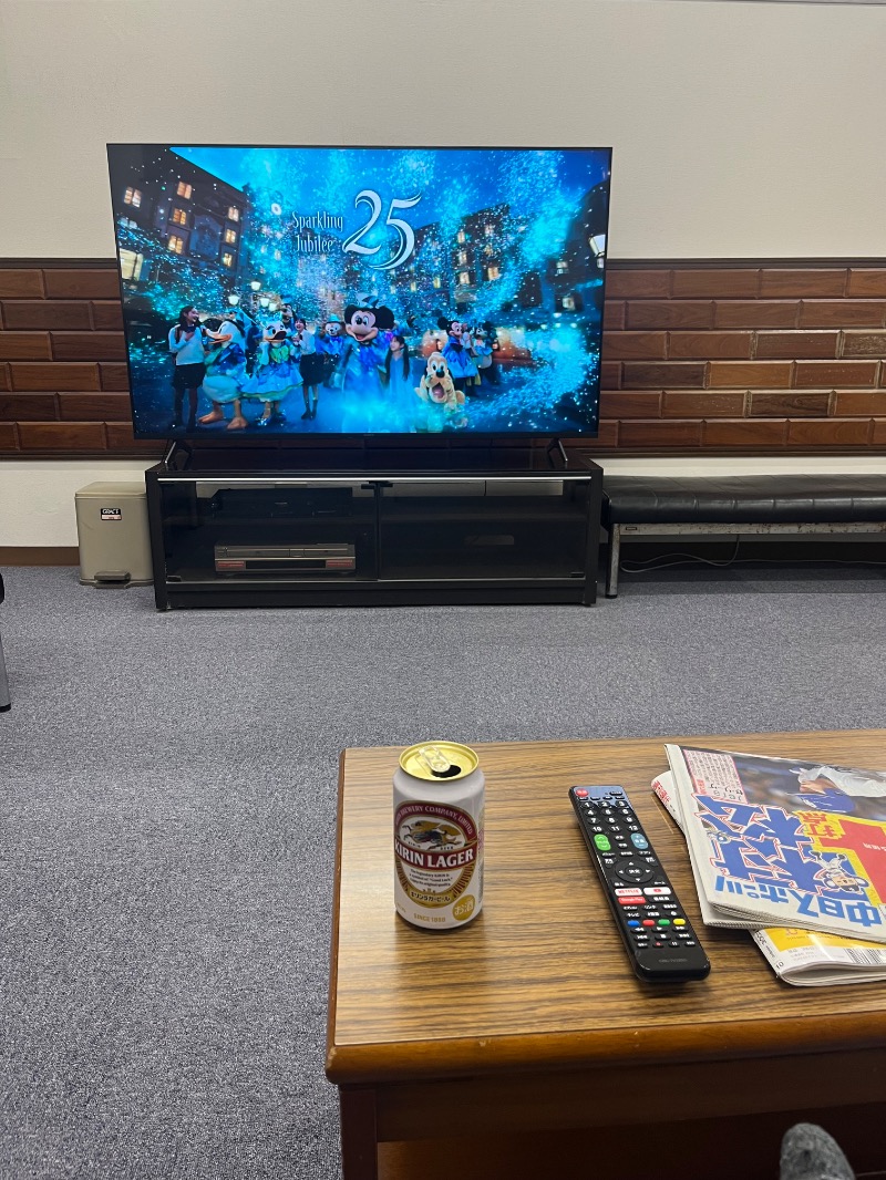 清水金春🟡さんのテレビ温泉のサ活写真