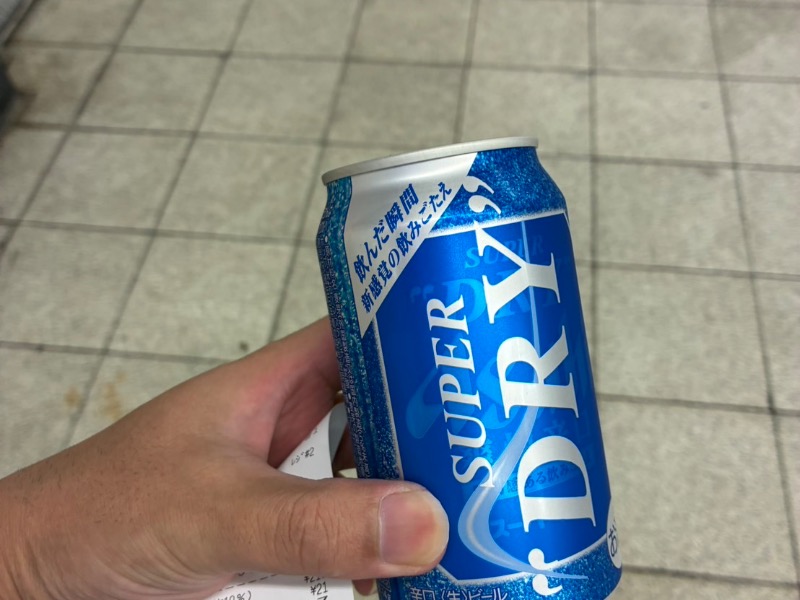 缶ビール！