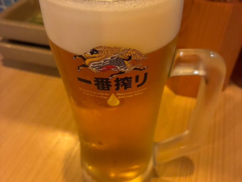 生ビール　キリン1番搾り
