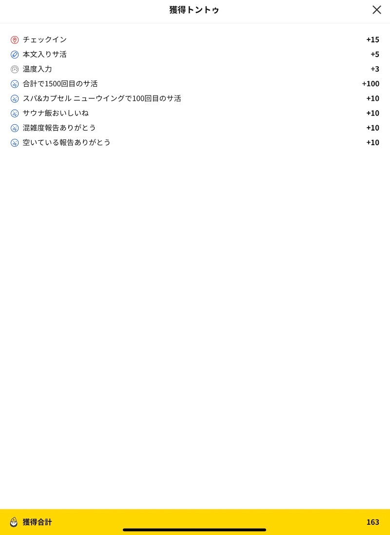 たれさんのスパ&カプセル ニューウイングのサ活写真
