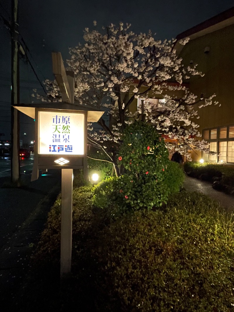 IOさんの市原天然温泉江戸遊のサ活写真