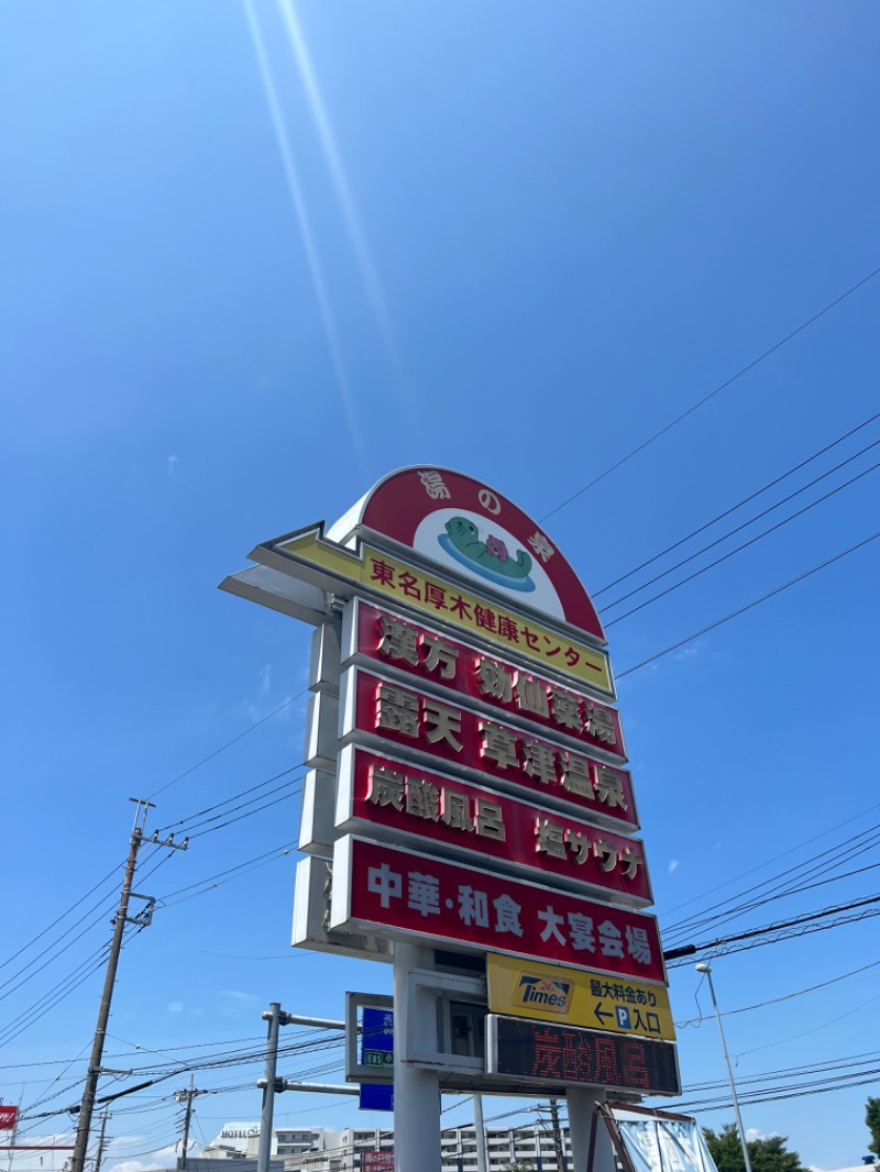 チキンライシュンさんの湯の泉 東名厚木健康センターのサ活写真