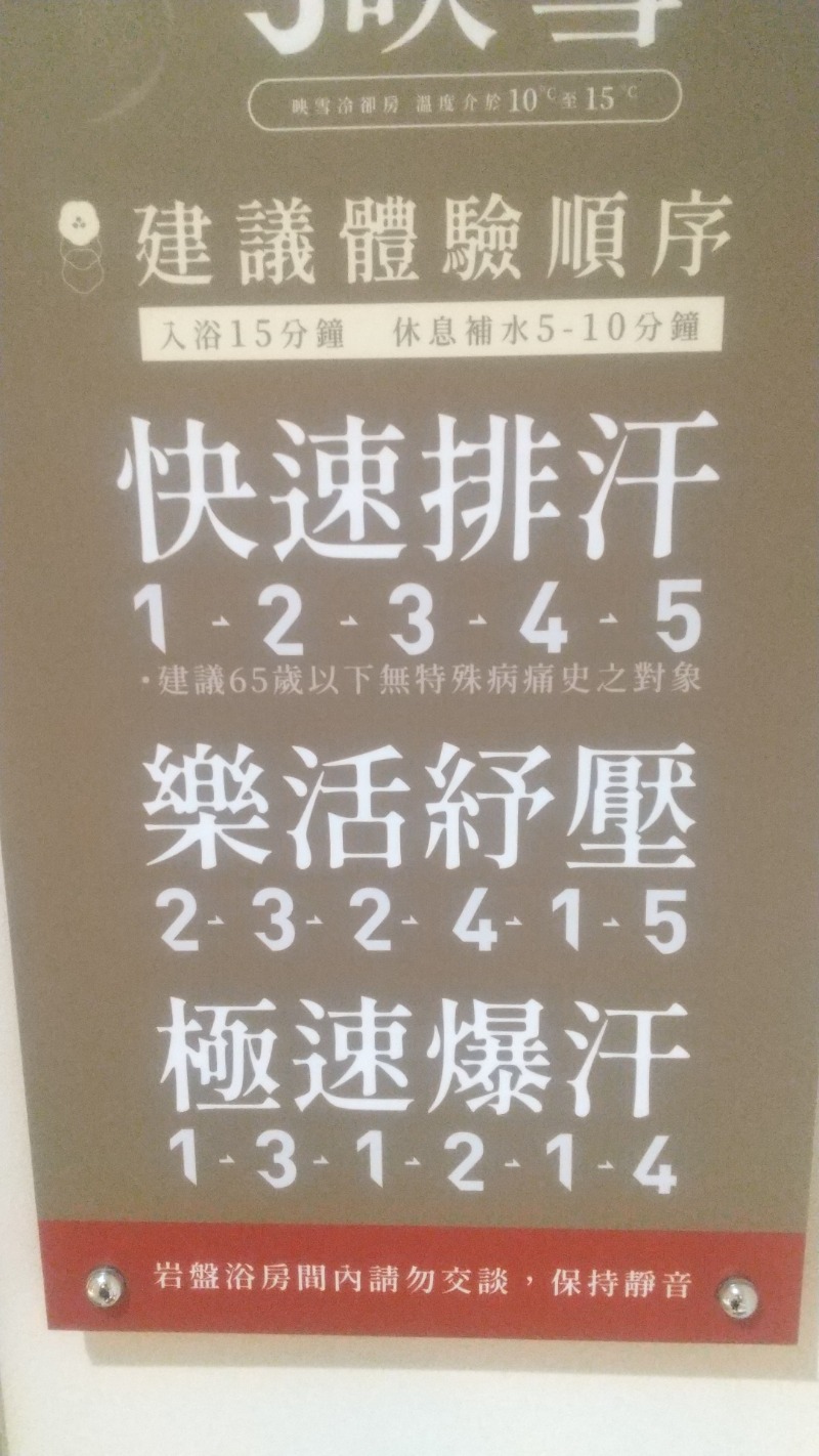 いせっち🐲大顯龍威さんの福湯岩盤浴 湳雅館のサ活写真