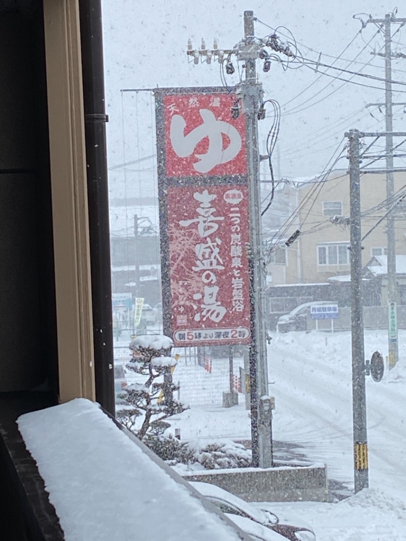 蒸蒸マンさんの喜盛の湯のサ活写真