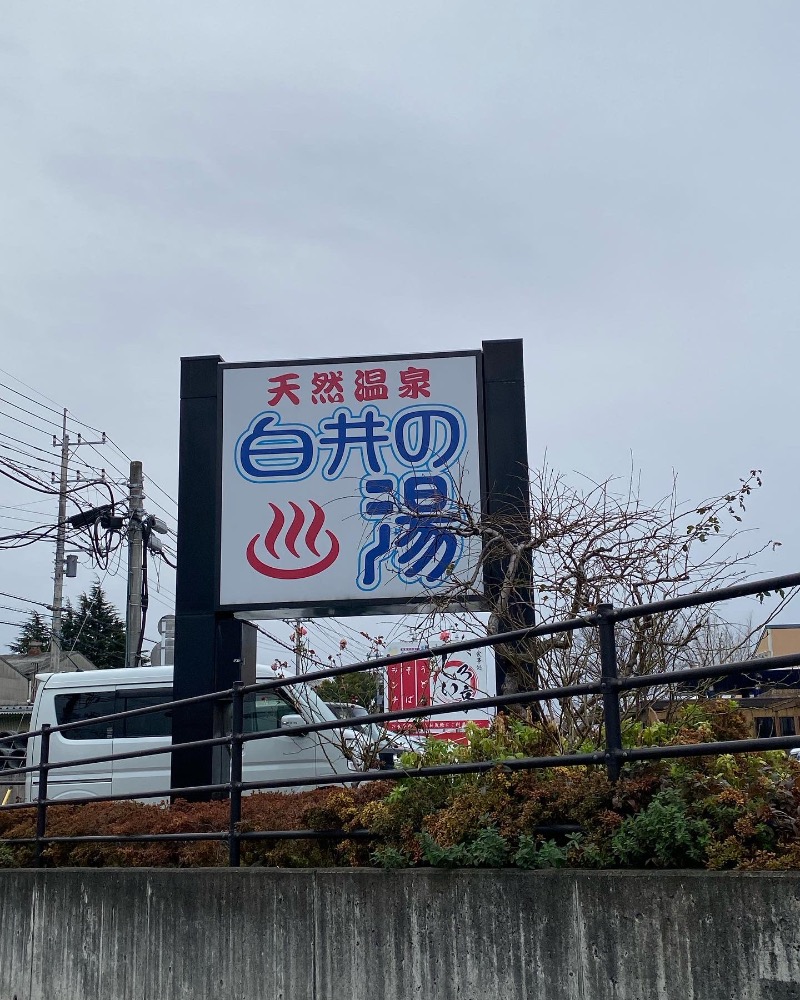 青のすみかさんの天然温泉 白井の湯のサ活写真