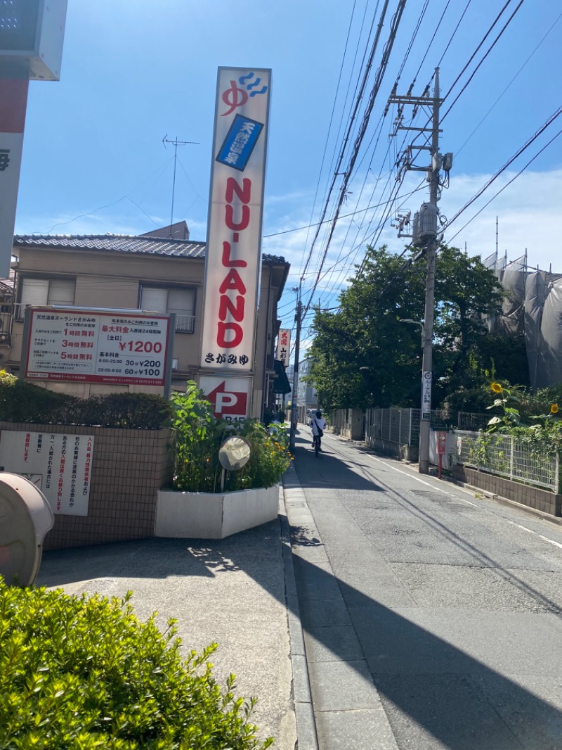 青のすみかさんの天然温泉ヌーランドさがみ湯のサ活写真