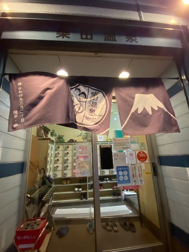 青のすみかさんの柴田温泉のサ活写真