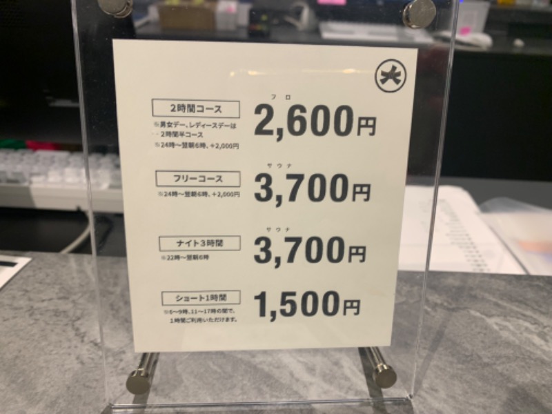 チャーミーさんの大阪サウナDESSEのサ活写真