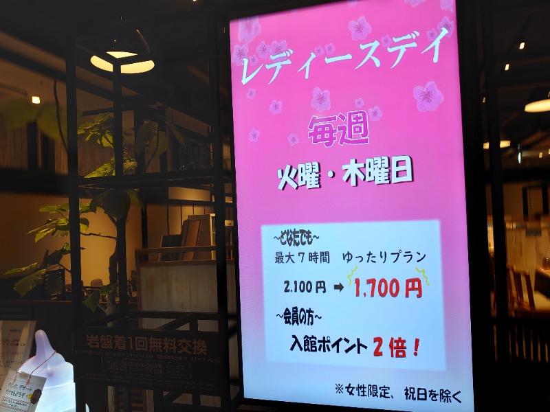 温泉登山トラベラーさんの天然温泉 平和島のサ活写真