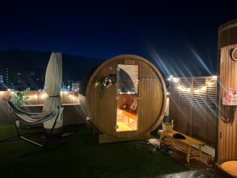 ヨシノブ（中華そば大好きおじさん）さんのROOFTOP SAUNA 空園のサ活写真