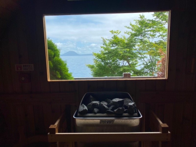 蒸しイカさんの湖畔の宿支笏湖 丸駒温泉旅館のサ活写真