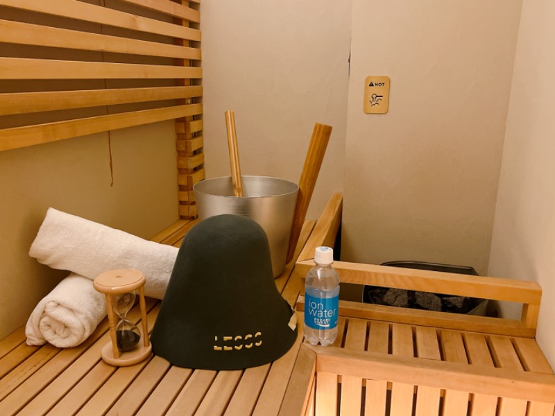 ベビまる子さんのプライベートサウナLESSSのサ活写真