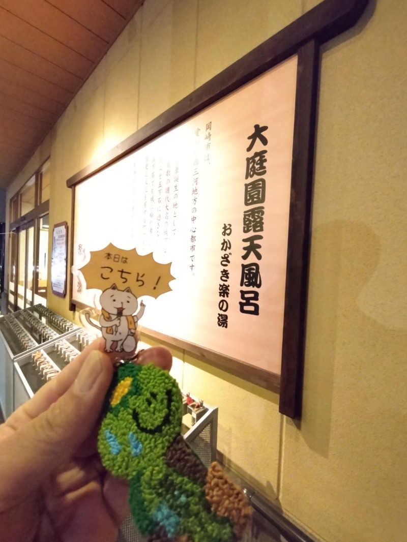 カッパのまこちゃんさんのおかざき楽の湯のサ活写真