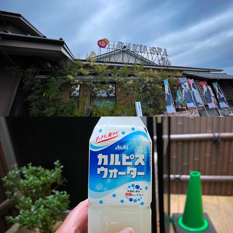 バイバイブラブラさんのRAKU SPA Cafe 浜松のサ活写真