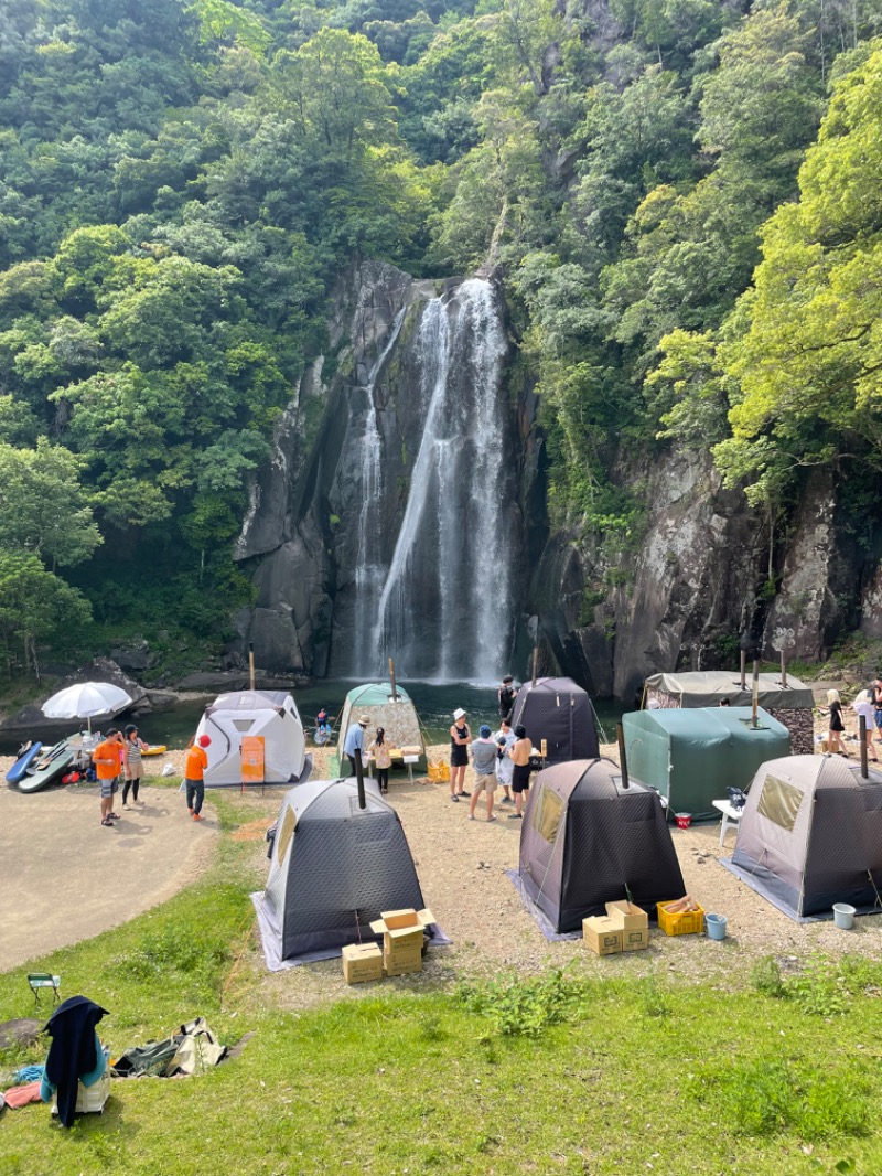 やんしーさんの飛雪の滝キャンプ場のサ活写真