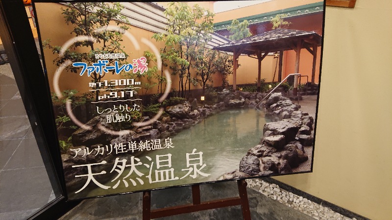 ▼・谷・▼パグ使い。さんのとやま天然温泉 ファボーレの湯のサ活写真