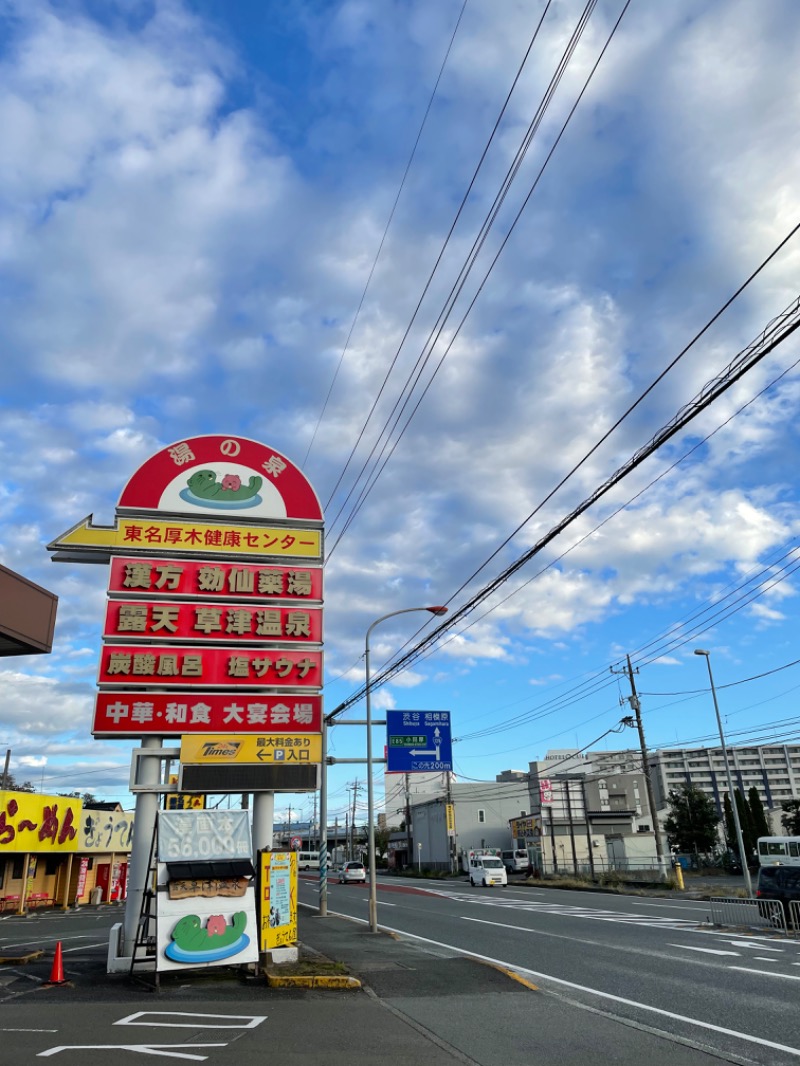 虫親父さんの湯の泉 東名厚木健康センターのサ活写真