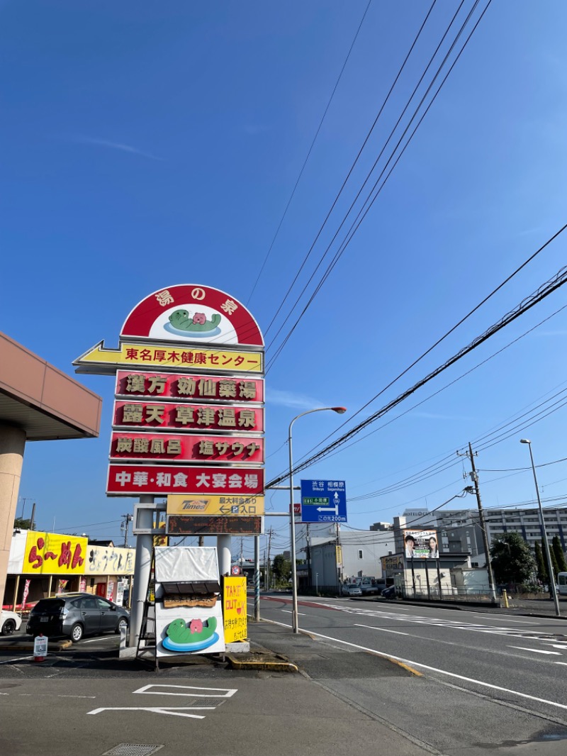 虫親父さんの湯の泉 東名厚木健康センターのサ活写真