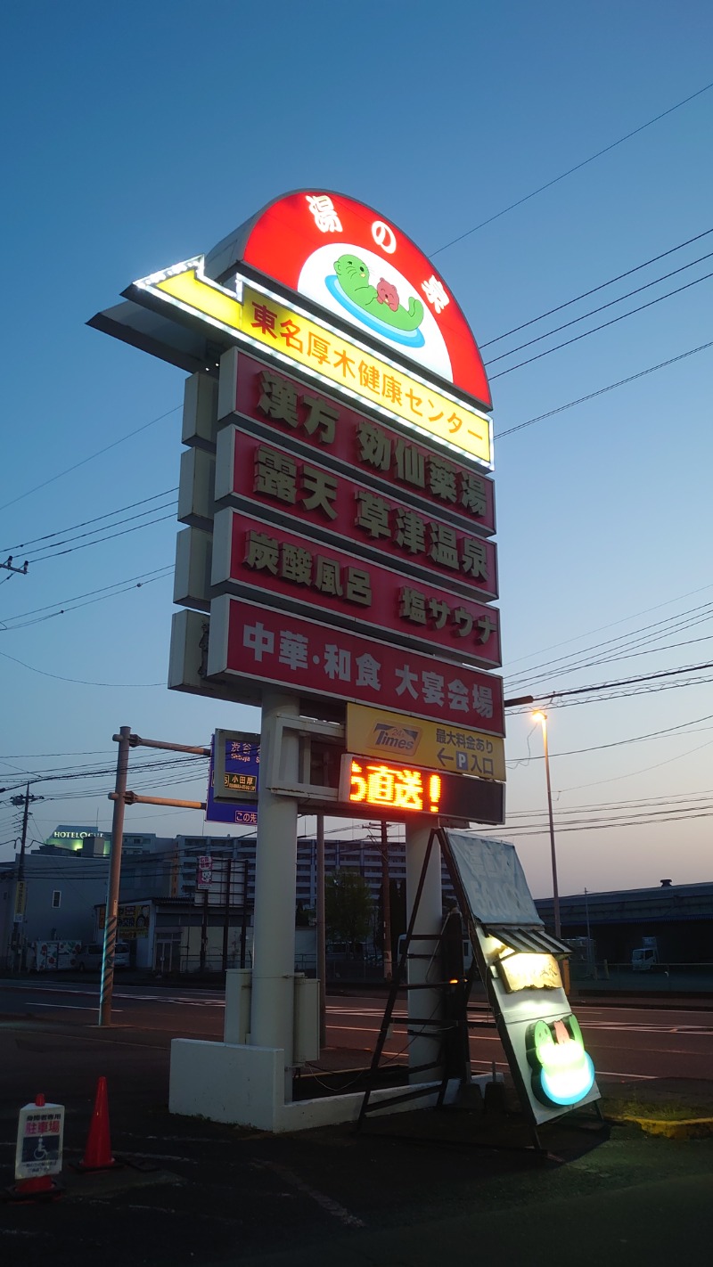 蒸しミッキーさんの湯の泉 東名厚木健康センターのサ活写真