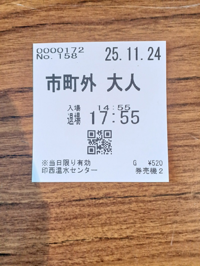 のぶさんの印西温水センターのサ活写真